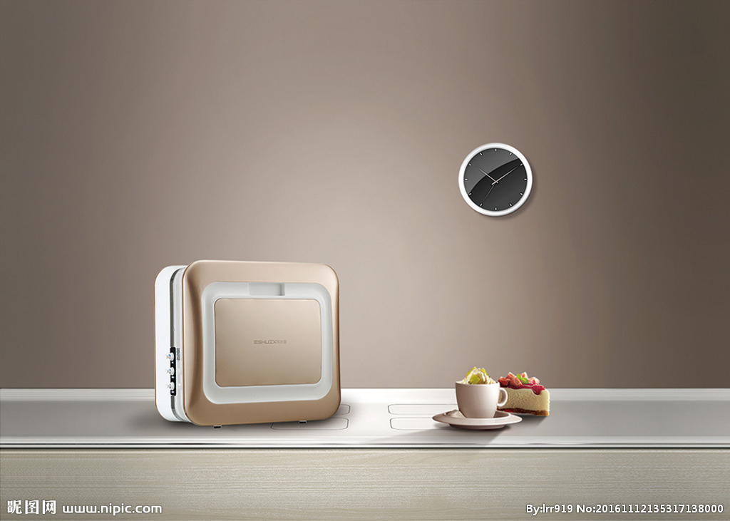 易水香净水机广告设计图解析